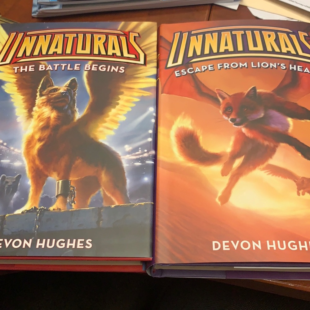 Book 1&2 from the Unnaturals book series